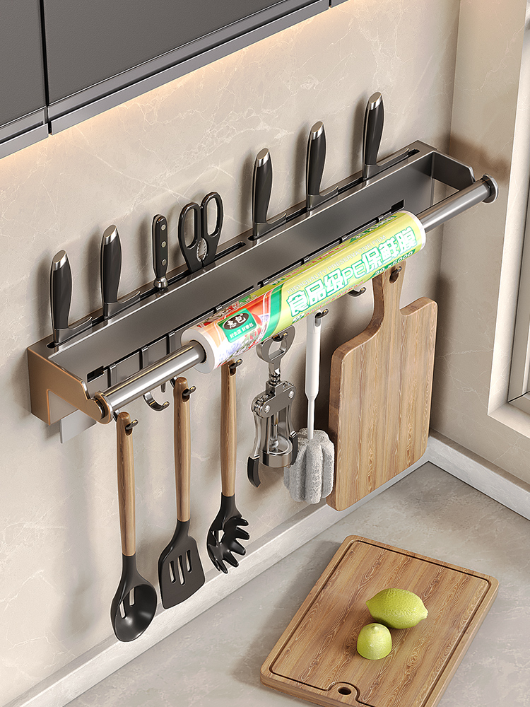 Kitchen Gadgets Wallpaper - Estante de Pared para Toallas de