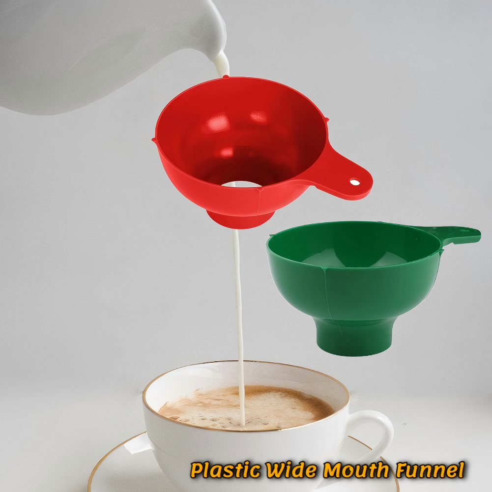 Kitchen Gadgets Popular - Embudo de boca ancha de plástico