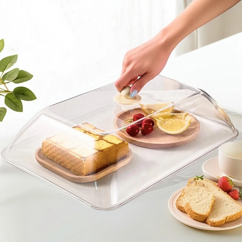 Kitchen Gadgets Plus - WORTHBUY Cubierta de plástico reutilizable para