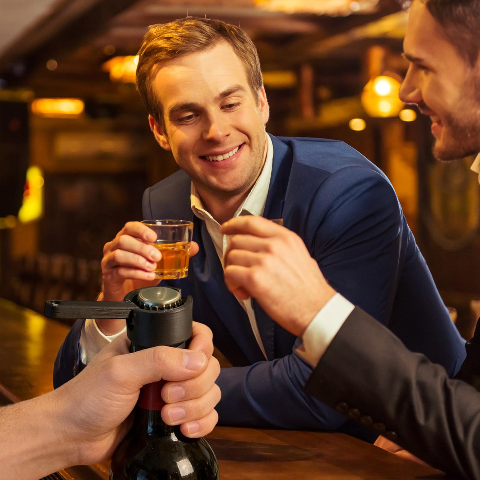 Kitchen Gadgets For Men - Abridor de Botellas Mecánico Ahorrador de