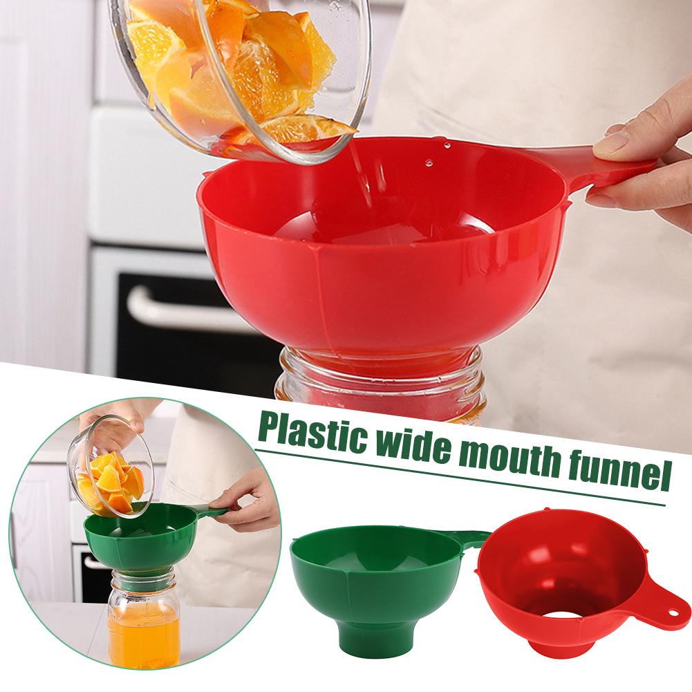 Kitchen Gadgets Popular - Embudo de boca ancha de plástico