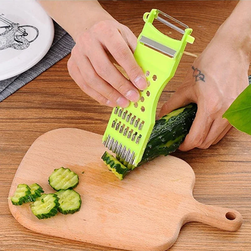 Kitchen Tools Gadgets Vegetable Fruit Peeler Parer Julienne Cutter Multifunction - Aparatos de cocina multifunción para el
