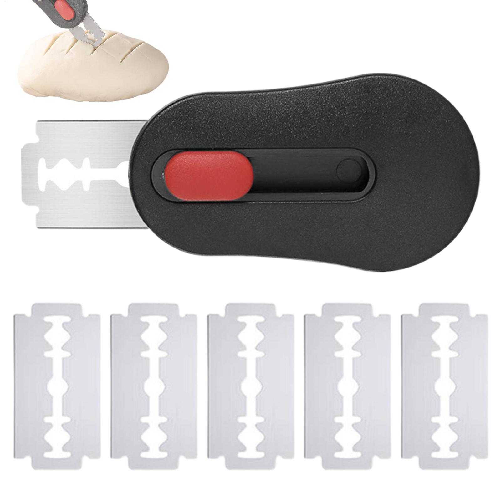 Kitchen Gadgets For Men - Cortador de pan con cuchillas magnéticas