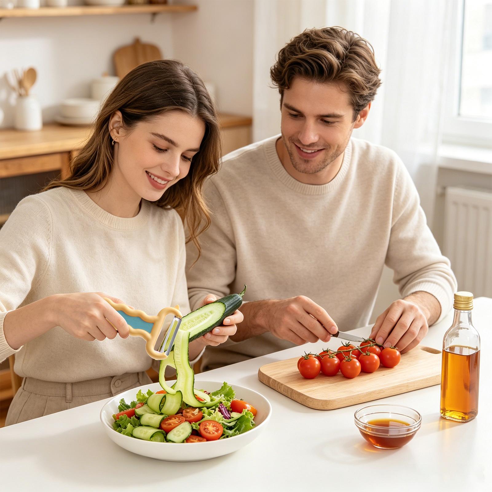 Pelador de verduras, utensilio - Kitchen Gadgets For Men reseña y precio