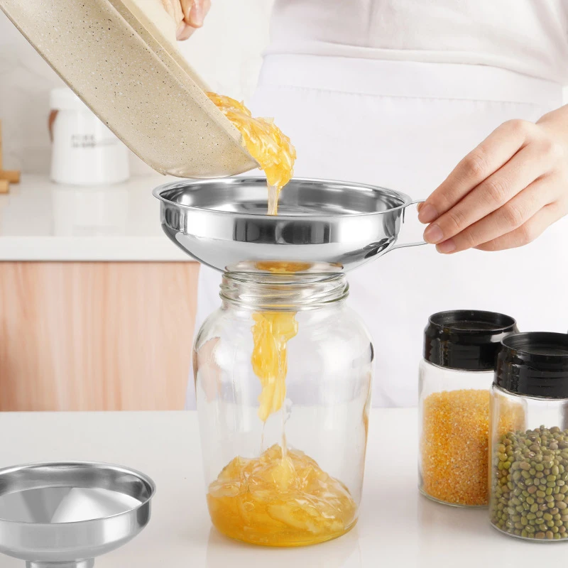Embudo de boca ancha de acero  - Kitchen Gadgets Popular reseña y precio