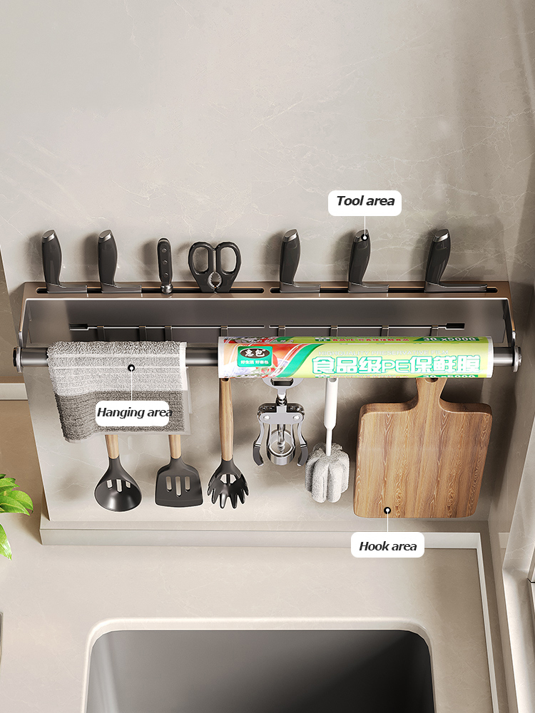 Estante de Pared para Toallas  - Kitchen Gadgets Wallpaper reseña y precio