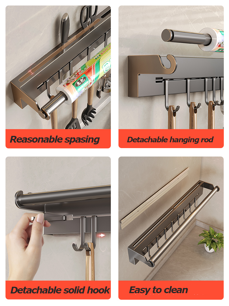 Estante de Pared para Toallas  - Kitchen Gadgets Wallpaper reseña y precio