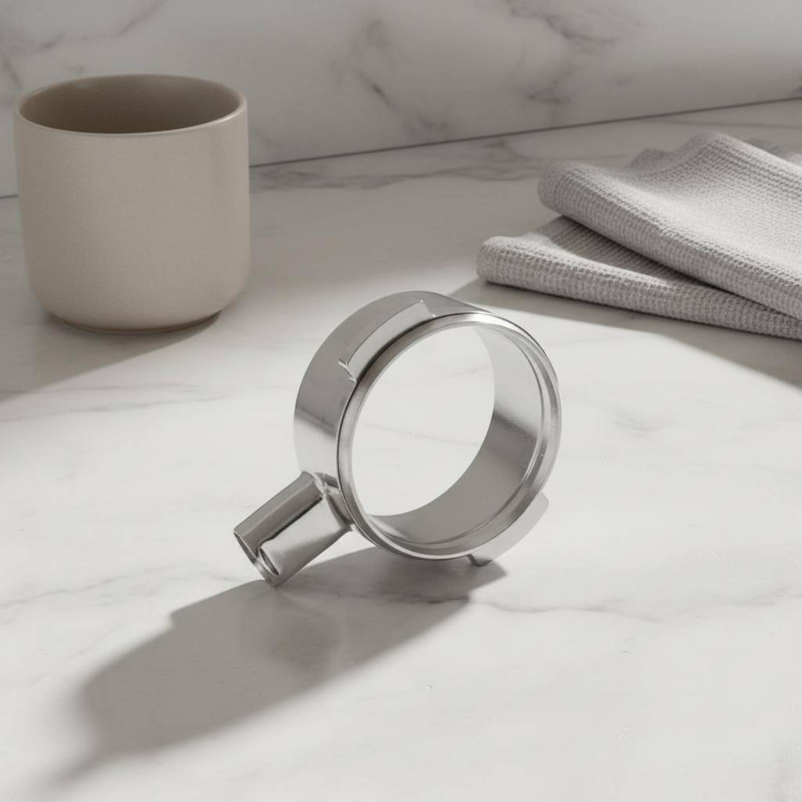 Cabezal de Portafiltro Sin Fon - Stainless Steel Strainer reseña y precio