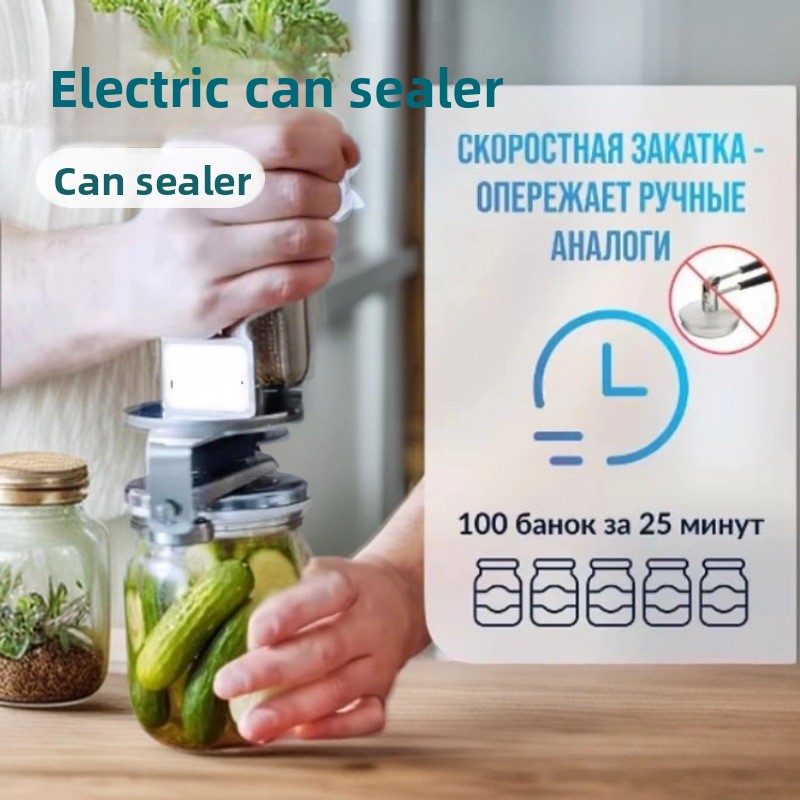 Sellador de Latas Eléctrico Po - Kitchen Gadgets Popular reseña y precio