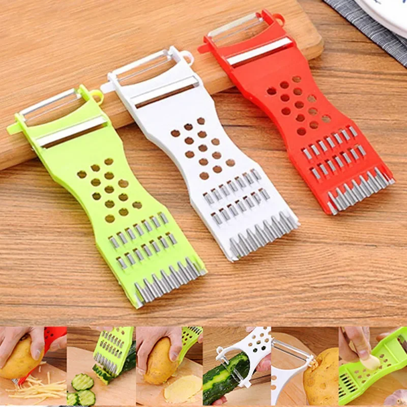 Aparatos de cocina multifunció - Kitchen Tools Gadgets Vegetable Fruit Peeler Parer Julienne Cutter Multifunction reseña y precio