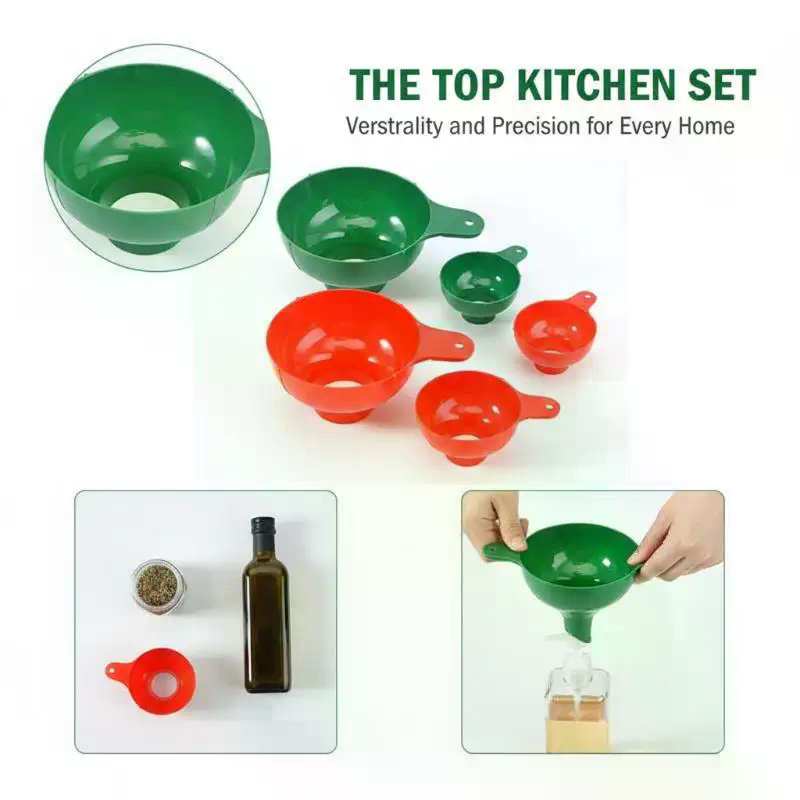 Juego de 2 embudos de boca anc - Kitchen Gadgets Popular reseña y precio