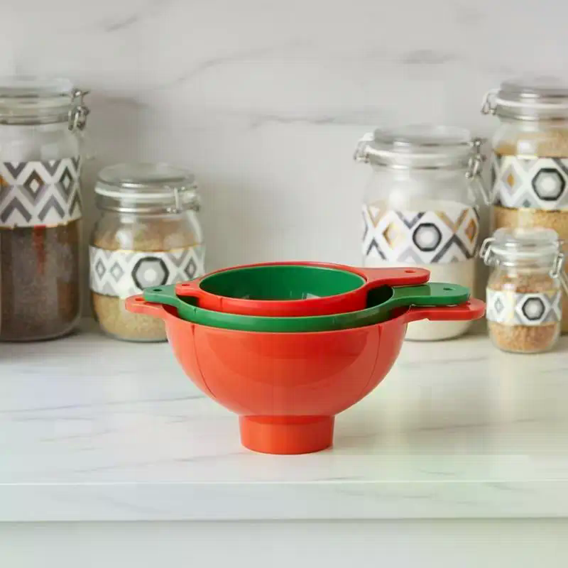 Juego de 2 embudos de boca anc - Kitchen Gadgets Popular reseña y precio